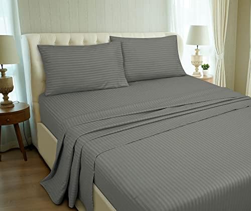 ROYALE LINENS 3 Piece Twin XL Sheets Set - Soft Brushed 1800