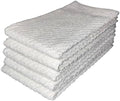 5 Pack, 100% Cotton Ribbed Terry Bar Mop for Kitchen, Highly