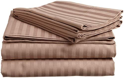 1500-TC Combed Cotton 4-PCs Sheet Set Fits Mattress 15-18'' Deep
