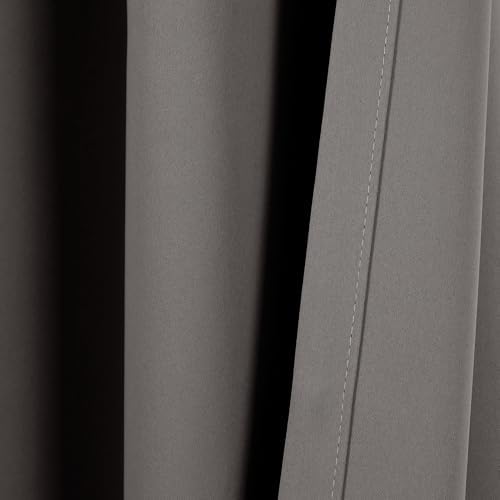 Lush Decor Insulated Grommet Blackout Window Curtain Panels, Pair, 52"