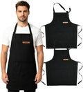 Unisex Chef Apron – Cross-Back, Large Pockets, Water-Resistant Cotton