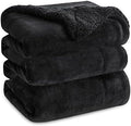 Bedsure GentleSoft Sherpa Fleece Blanket Queen Size for Bed