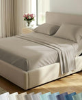 California Design Den Soft 100% Cotton Split King Bed Sheets, 5 Pcs