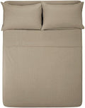 Bed Sheet Set - Brushed Microfiber 1800 Series -15 Inch Extra Deep