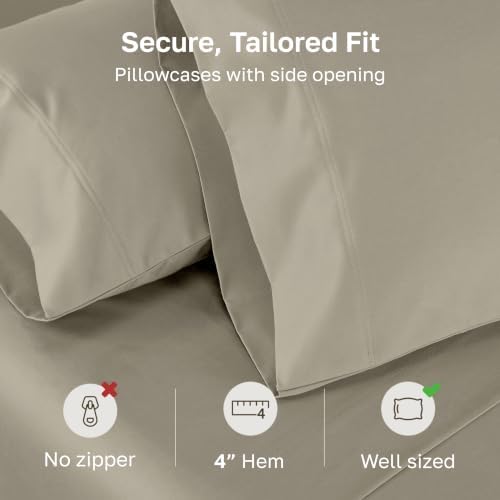 California Design Den 800 Thread Count 2-Pack King Size Pillowcase