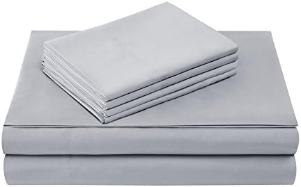 Comfort Spaces Microfiber 14" Deep Pocket, King Sheet Set 4 pcs, Light