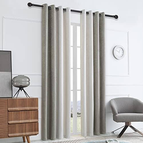 PRIMROSE Blackout Curtains for Living Room Thermal Insulated Room