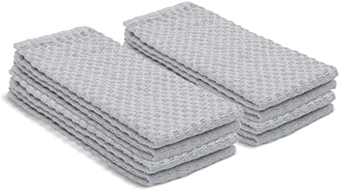 DG Collections Terry Dish Towels, 100% Cotton Kitchen Towels, 2 Sets
