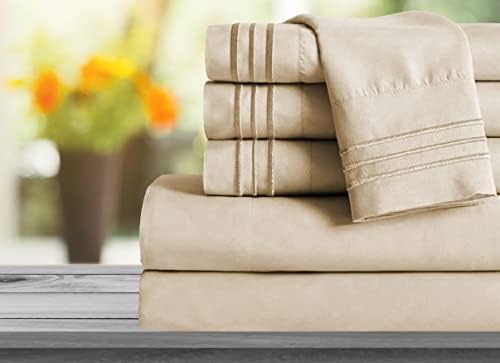 Mocassi Full Sheet Set - Luxury Hotel 1800 Premier Bedding Sheets &