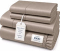 Full Size Bed Set, 1000 Thread Count Full Size Sheets, 100% Cotton