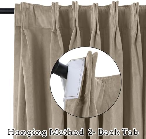 Drapifytex Thermal Insulated Blackout Extra Long 102 Inches by