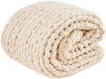 Chenille Throw Blanket, Knitted Blanket, Hand Knitted, Skin Friendly