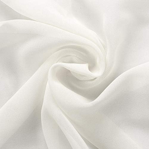 cololeaf Sheer Curtains Grommet Extra Wide Sheers Solid Sheer Curtain