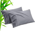 Pillow Cases Standard Size 2 Pack, Bamboo Rayon Cooling Pillowcases