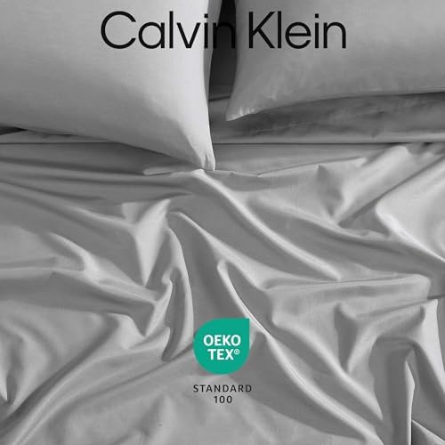 Calvin Klein - King Sheet Set, Cotton Blend Bed Sheets with