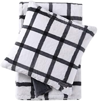 Eddie Bauer - Blanket, Ultra Soft Faux Fur Bedding, Oversized Throw