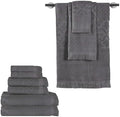 SUPERIOR Cotton 9 Piece Towel Set, Quick Dry, Bathroom Essentials