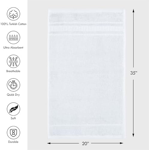 Melissa Linen, 2 Piece Hand Towel Set, 100% Turkish Cotton Face Hand