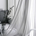 Drapes Sheer 2 Panels,2 x 38W x 63H,Sheer Curtain for Living Room