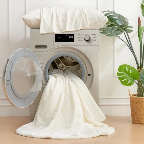 Cozy Bliss Cooling Comforter Twin Size, Cooling Blankets for Hot