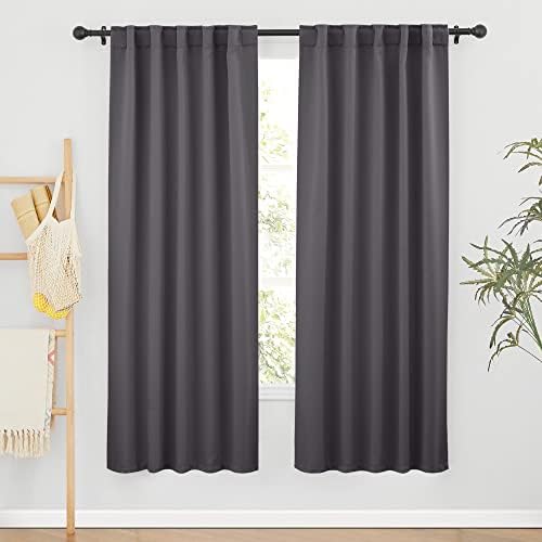 RYB HOME Blackout Curtains for Living Room Bedroom Nursery Office