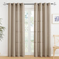 RYB HOME Sheer Curtains 84 inches Length for Living Room Bedroom