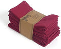 ACCENTHOME Accent Home 100% Cotton Napkins, Delicate Cloth Napkins for