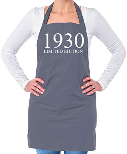 Dressdown Limited Edition 1930 - Unisex Adult Kitchen/BBQ Apron - Dark