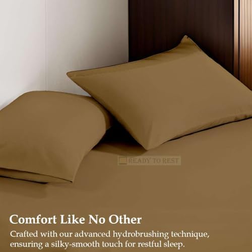 Ready To Rest 3 Piece Queen Sheet Set - Lightweight Bed Sheets