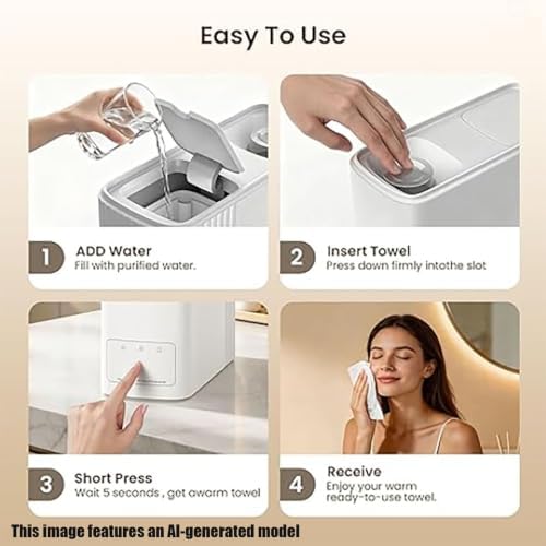 60 PCS Compressed Face Towel Refills (3 Tubes) for Hot Towel Dispenser