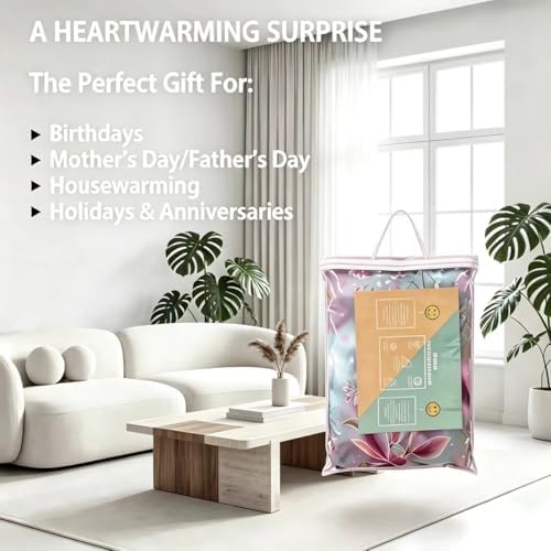 Abstract Duvet Cover - Modern Geometric Line Bedding Set Gray Soft