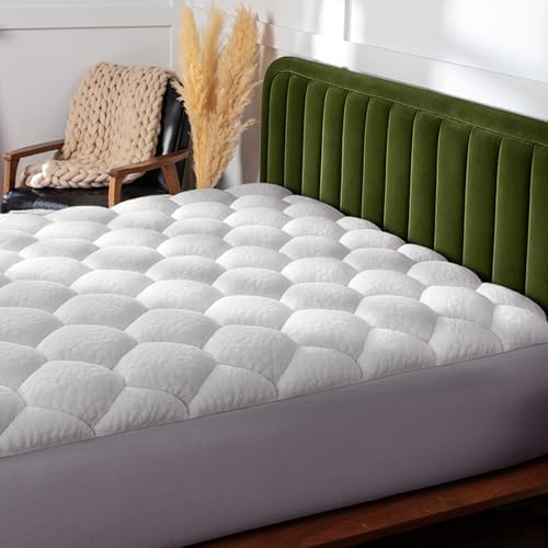 Viscosoft Pillow Top Mattress Pad - Queen Size - Viscose from Bamboo