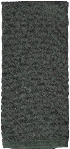 Kitchen Towels, 6 Pack, Diamond Terry Kitchen Dish Towels, 400 GSM