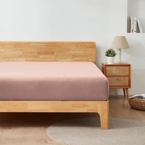 Queen Size Fitted Sheet Only - 12" to 16" Deep Pockets - Ultra Soft &