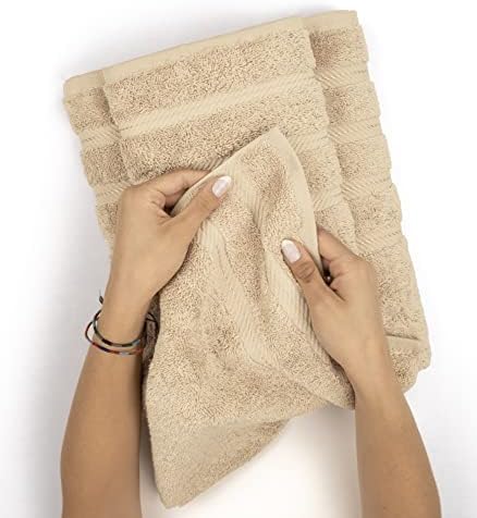 American Soft Linen 100% Cotton Luxury Turkish Towels, 4 PC Bath Towel