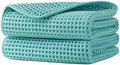 Microfiber Waffle Hand Towels, 2 Pieces, Soft, Absorbent, Fast Drying