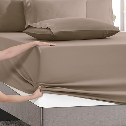 Mocassi Luxury 6-Piece Sheet Set, Ultra Soft 1800 Premium Hotel