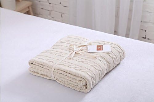 Cotton Luxury Knitted Sofa Throw Blanket,Soft Multifunction Knitting