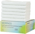 Cotton Dishcloths Set for Home and Kitchen Cleaning - 100% Cotton