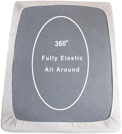 PURE ERA Jersey Fitted Sheet Only Heather Beige California King