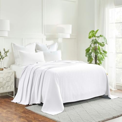 Modern & Contemporary Super Soft Cotton Throw Blanket Full/Queen Size