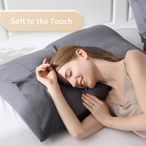 Standard Pillowcases, Cooling Viscose from Bamboo Pillow Covers with