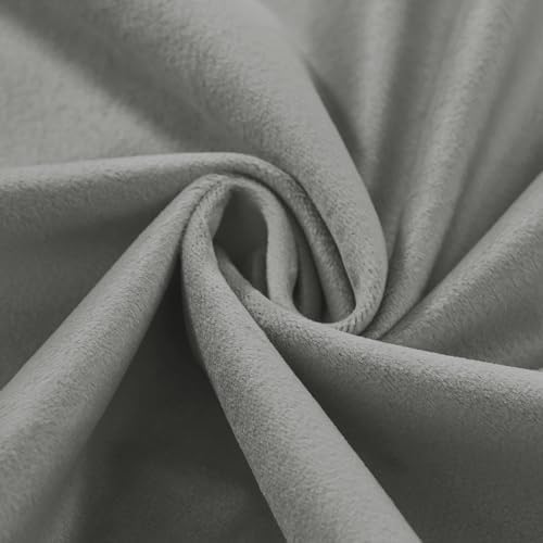 Macochico Extra Long Velvet Curtains 100 Inch Width by 120 Inch Length