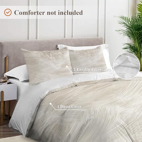 Shrahala Soft Texture Irregular Strokes 100% Cotton Duvet Cover Set