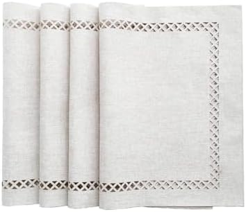 Placemats Set of 4, Set of 6 for Dining Table, Placemats with Hollow