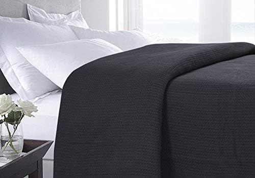 DOLLCENT 100% Cotton California King Size Blanket For Bed, Premium