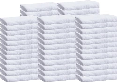 Towels N More 60 Pk 20X40 Gym Hair Dry Salon Lightweight Small Bath