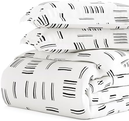 Merit Linens Patterned Soft Duvet Cover Bed Set - Bohemian Patterns