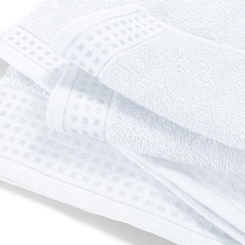 GLAMBURG Cotton 2 Pack Oversized Bath Sheet 35 x 70, Large Bath Sheet