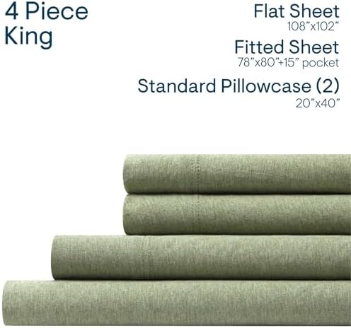 Aeropostale Super Soft Jersey Knit Sheet Set, 4 Piece Bed Sheets
